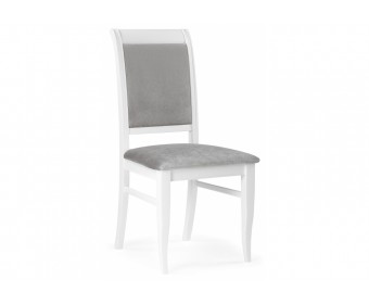 Деревянный стул Авелин серый / белый