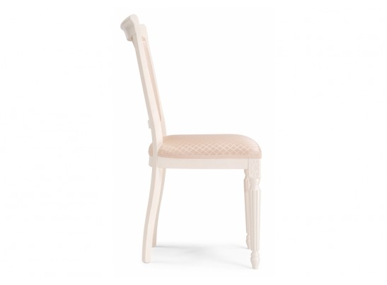 Деревянный стул Байона слоновая кость / ромб 02 в Каменске-Уральском