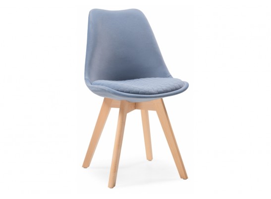 Деревянный стул Bonuss blue / wood в Каменске-Уральском