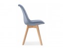 Деревянный стул Bonuss blue / wood в Каменске-Уральском