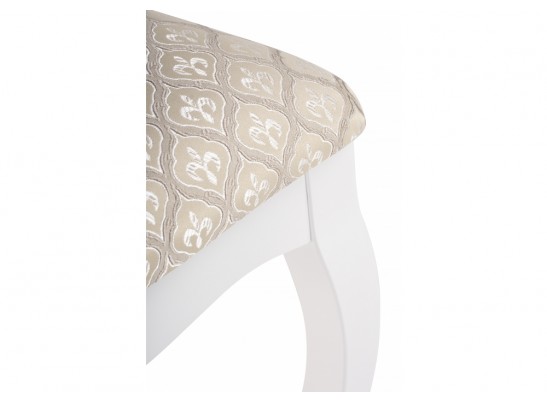 Деревянный стул Фабиано белый / бежевый в Каменске-Уральском