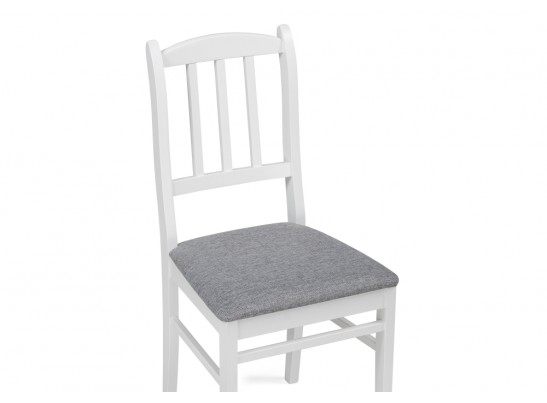 Деревянный стул Мириел белый / серый в Каменске-Уральском