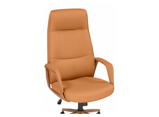 Компьютерное кресло Modena экокожа оранжевый в Каменске-Уральском