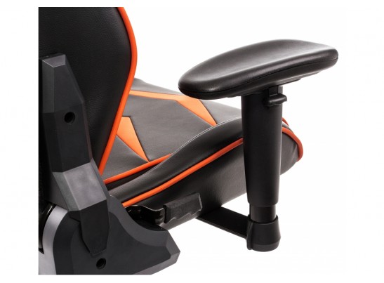 Компьютерное кресло Racer черное / оранжевое в Каменске-Уральском