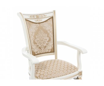 Кресло Mariano молочное / патина