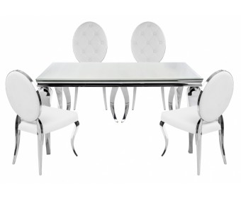 Обеденная группа Элиа white
