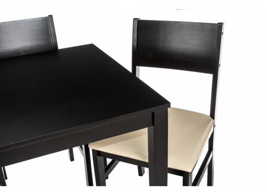 Обеденная группа Kabur (стол и 4 стула) cappuccino / cream в Каменске-Уральском