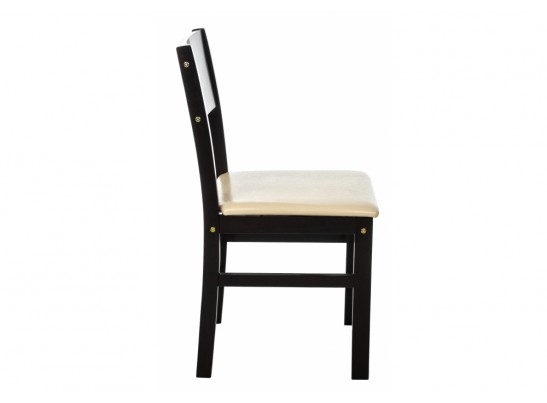 Обеденная группа Kabur (стол и 4 стула) cappuccino / cream в Каменске-Уральском