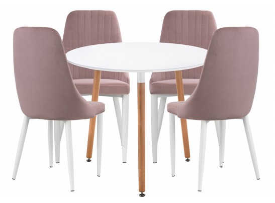Обеденная группа Уин 90 white / light purple в Каменске-Уральском