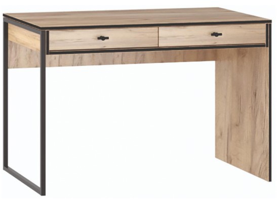 Письменный стол Брут 6 крафт золотой / черный в Каменске-Уральском