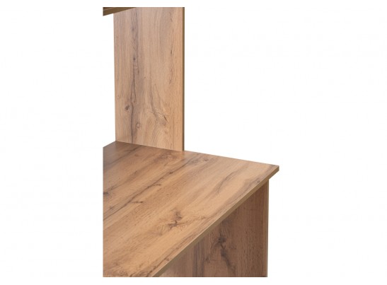 Письменный стол Лайт 03.243 дуб золотой (craft) / белый премиум в Каменске-Уральском