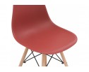 Пластиковый стул Eames PC-015 bordeaux в Каменске-Уральском