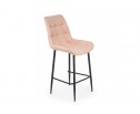 Полубарный стул Челси 360 бежевый (zd 210) / черный в Каменске-Уральском