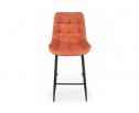 Полубарный стул Челси 360 терракотовый (zd 432) / черный в Каменске-Уральском