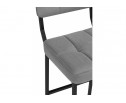 Полубарный стул Ларс selfie grey / черный в Каменске-Уральском