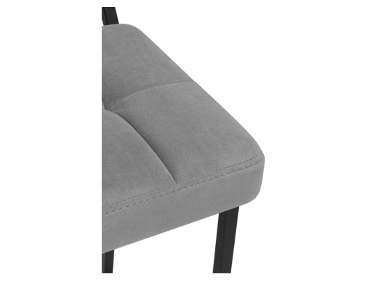 Полубарный стул Ларс selfie grey / черный в Каменске-Уральском