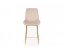 Полубарный стул Седа 360 бежевый (zd 210) / золотой в Каменске-Уральском