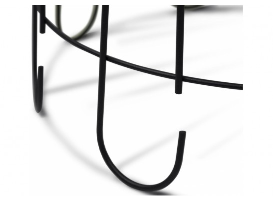 Сервировочный столик Sheffilton SHT-CT26 прозрачный лак / черный муар в Каменске-Уральском