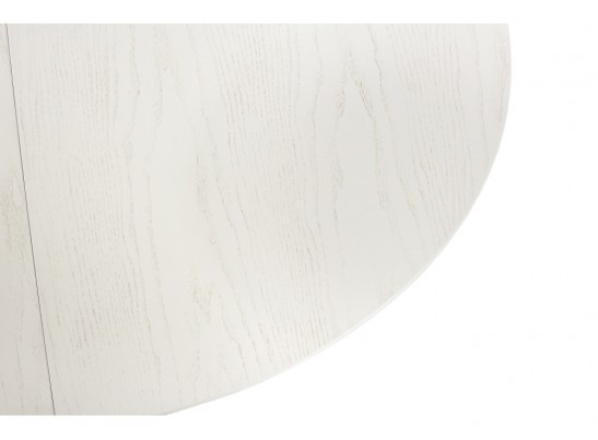 Деревянный стол Arno 106(141)х75х76 без патины / молочный в Каменске-Уральском