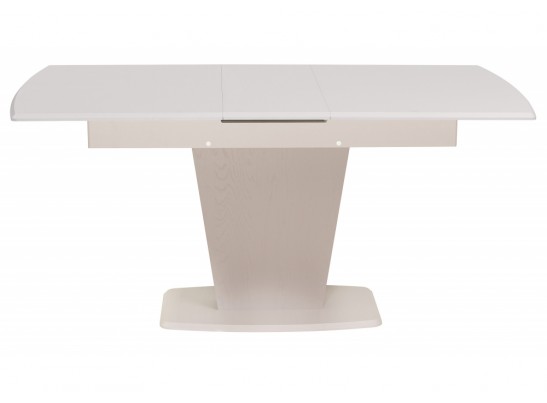 Стол на тумбе Валмиера мускат структурный / массив латте в Каменске-Уральском