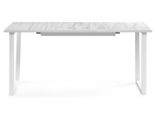 Стол раскладной Лота Лофт 120(160)х75х75 25 мм юта / матовый белый в Каменске-Уральском