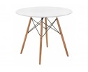 Стол Table 90х72 white / wood в Каменске-Уральском