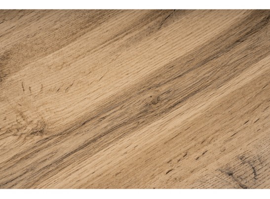 Деревянный стол Тринити Лофт 140x80 дуб крафт золотой / черный матовый в Каменске-Уральском