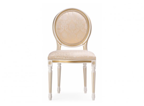 Стул Данте молочный / золотая патина в Каменске-Уральском