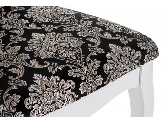 Стул Фабиано белый / черный в Каменске-Уральском