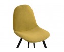 Стул на металлокаркасе Агот горчичный / черный каркас в Каменске-Уральском