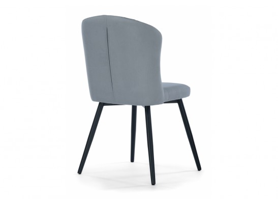 Стул на металлокаркасе Алиссум светло-серый / черный в Каменске-Уральском