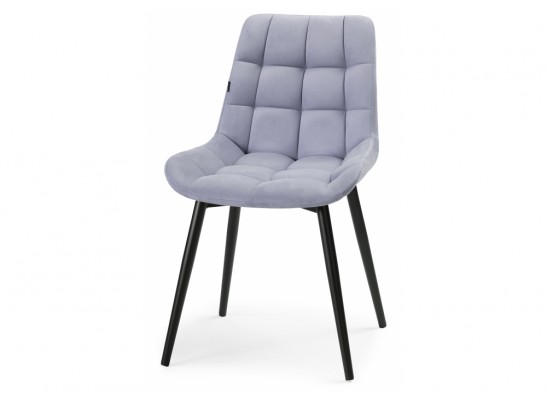 Стул на металлокаркасе Алст черный / velutto 49 в Каменске-Уральском