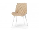 Стул на металлокаркасе Баодин белый / velutto 05 в Каменске-Уральском