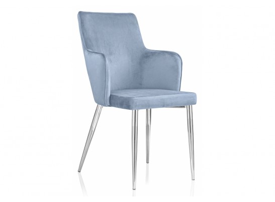 Стул на металлокаркасе Benza blue в Каменске-Уральском