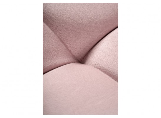 Стул на металлокаркасе Челси велюр розовый / черный в Каменске-Уральском