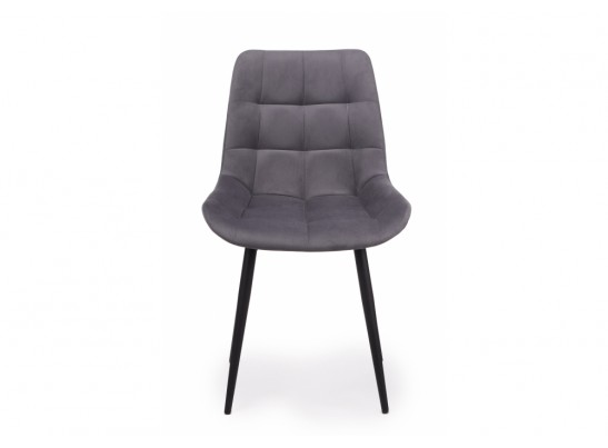 Стул на металлокаркасе Челси К темно-серый (zd 995) / черный в Каменске-Уральском