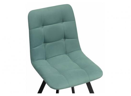 Стул на металлокаркасе Чилли бирюзовый / черный в Каменске-Уральском