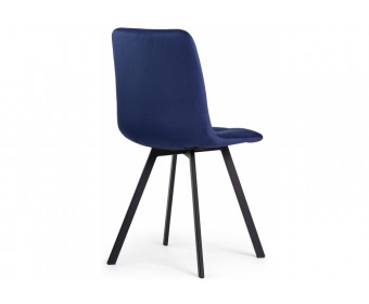 Стул на металлокаркасе Чилли черный / синий
