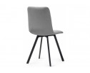 Стул на металлокаркасе Чилли светло-серый / черный в Каменске-Уральском