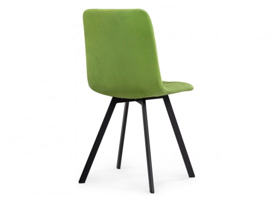 Стул на металлокаркасе Чилли светло-зеленый / черный каркас в Каменске-Уральском