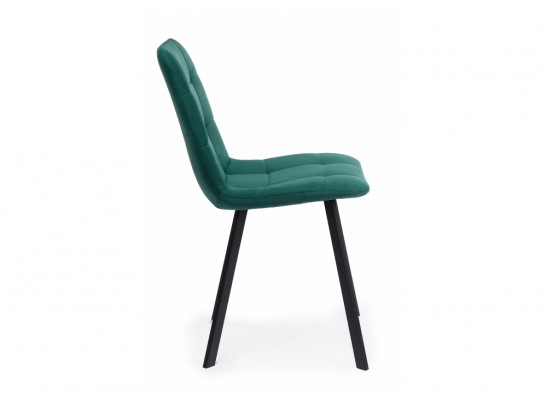 Стул на металлокаркасе Чилли зеленый / черный в Каменске-Уральском