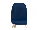 Стул на металлокаркасе Dabl dark blue в Каменске-Уральском