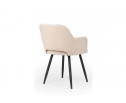 Стул на металлокаркасе Эолин 360 бежевый (glory 03) / черный в Каменске-Уральском