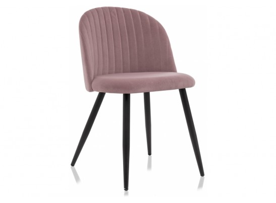 Стул на металлокаркасе Gabi 1 light purple / black в Каменске-Уральском