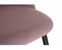 Стул на металлокаркасе Gabi 1 light purple / black в Каменске-Уральском
