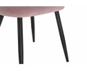 Стул на металлокаркасе Gabi 1 light purple / black в Каменске-Уральском