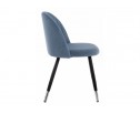 Стул на металлокаркасе Gabi blue / black в Каменске-Уральском