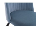 Стул на металлокаркасе Gabi blue / black в Каменске-Уральском