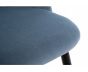 Стул на металлокаркасе Gabi blue / black в Каменске-Уральском