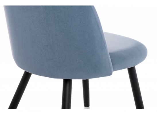 Стул на металлокаркасе Gabi blue / black в Каменске-Уральском